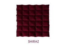 Load image into Gallery viewer, square wheat bag burgundy