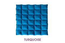 Load image into Gallery viewer, square wheat bag turquoise