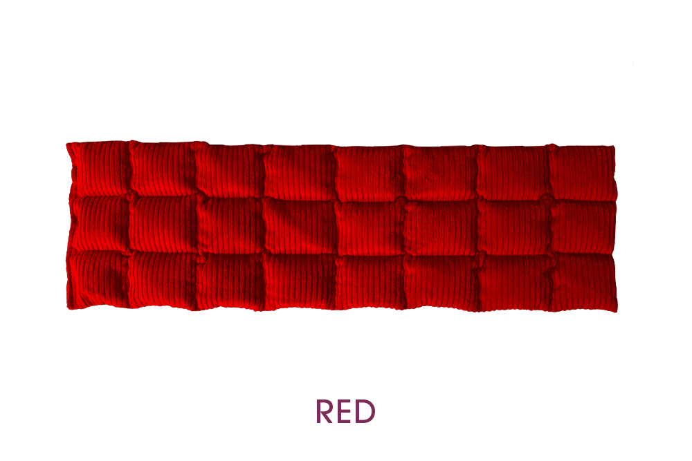 small wheatbag red